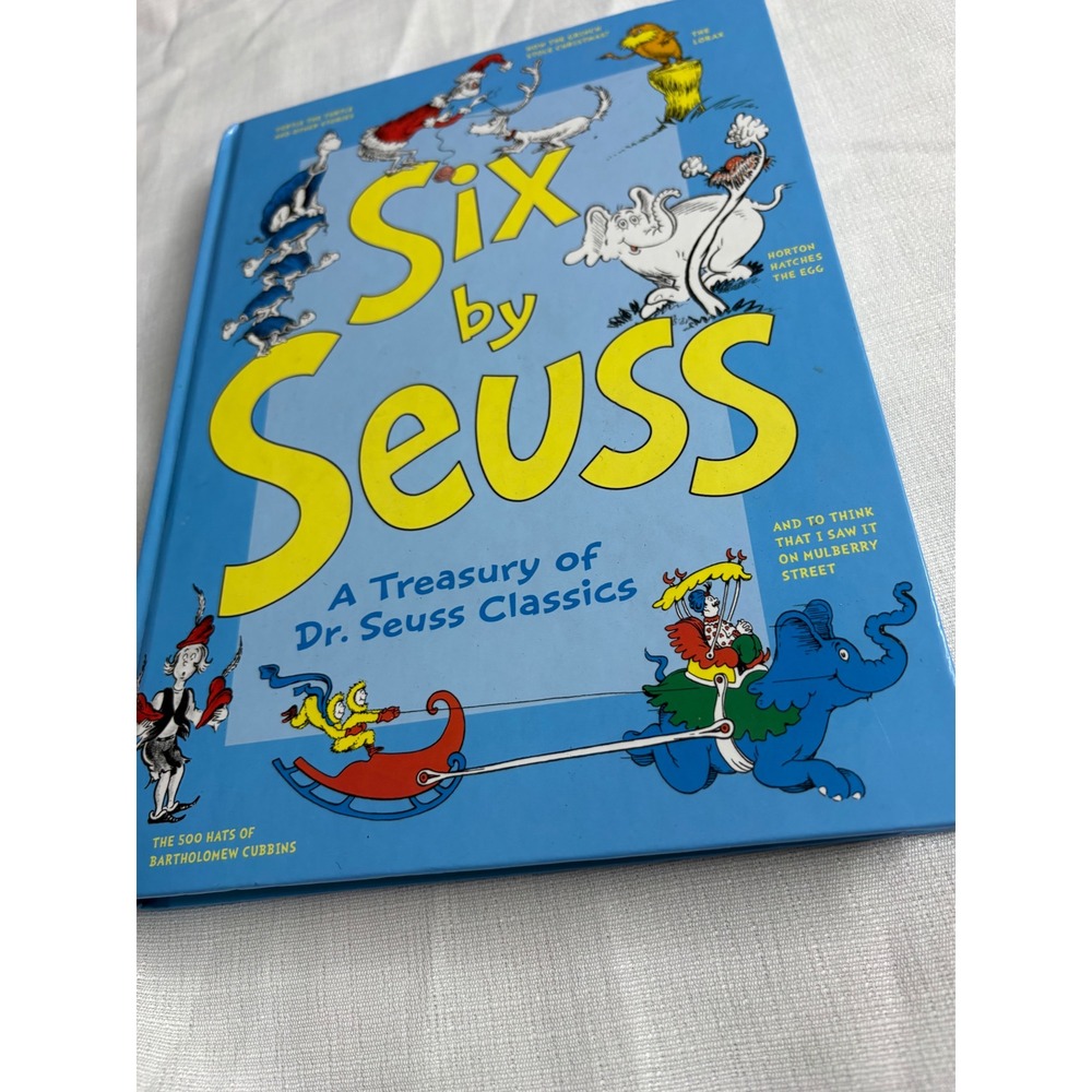 Six by Seuss A Treasury of Dr. Seuss Classics Hardcover Anthology Random House